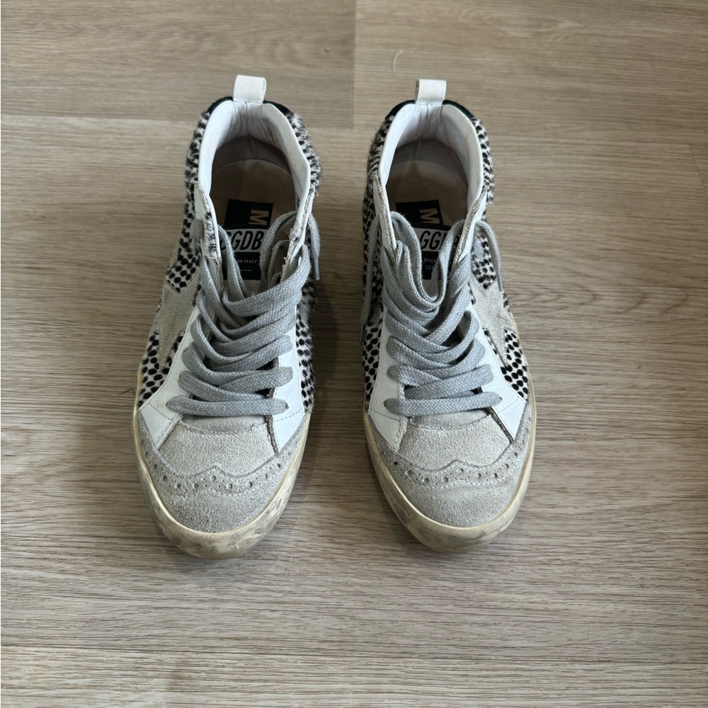 Midstar genuine calf hair sneaker - Picture 2 of 4